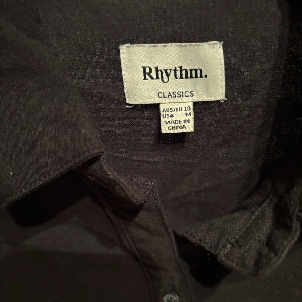 Rhythm Classic Black Shirt - Picture 2 of 4